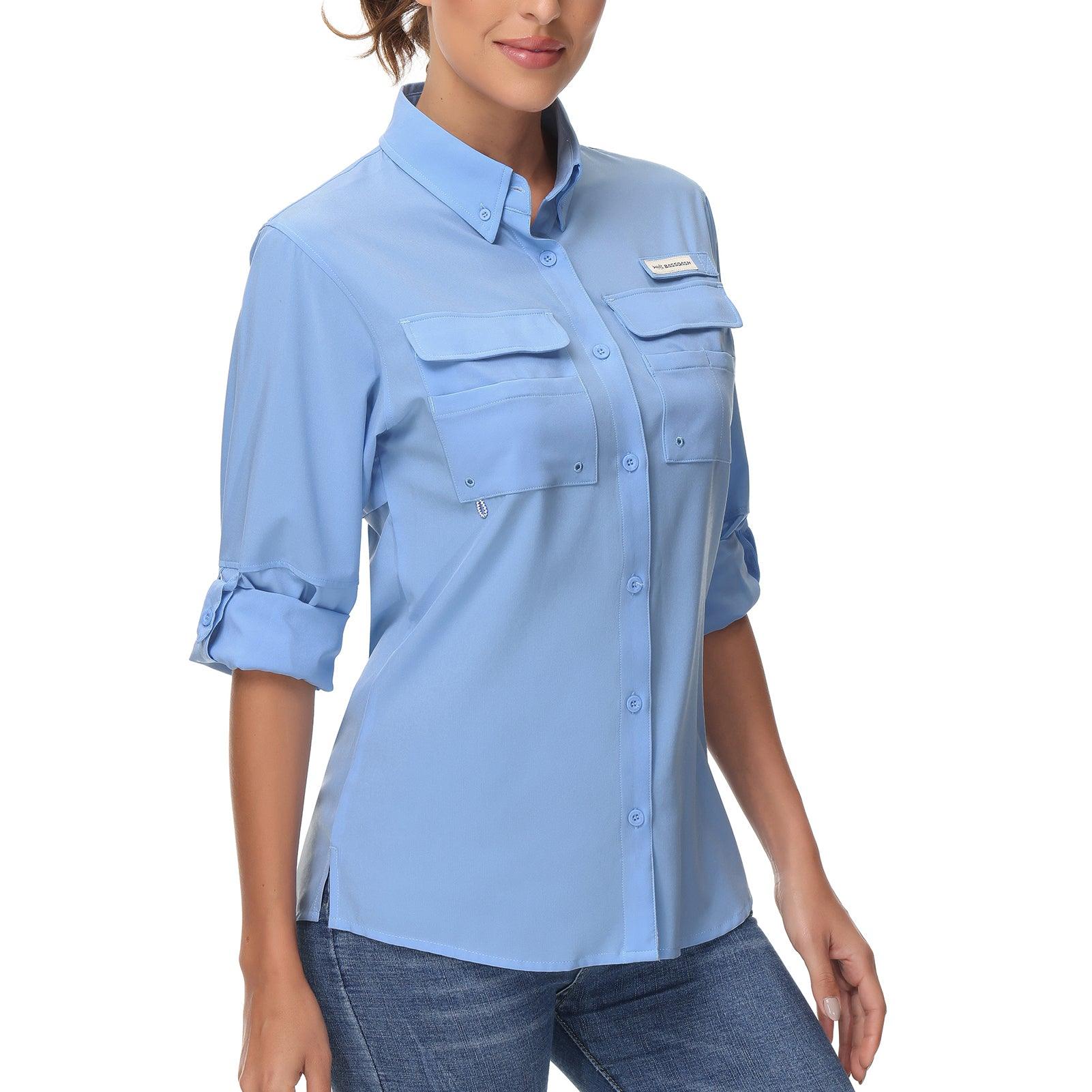 Habitat Fishing Button Down Shirts for Women