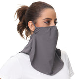 UPF 50+ Bandana with Adjustable Earloops Sun Protection Neck Gaiter