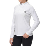 Women’s UPF 50+ Long Sleeve Hoodie Half Zip Shirt