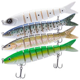 Bassdash Swimbaits Segmented Minnow Herring Bait 5in/0.8oz Hard Lure