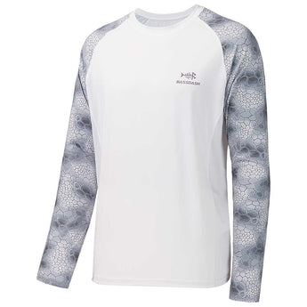 Men's UPF 50+ Camo Long Sleeve Fishing Shirt FS08M - Bassdash