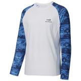Men's UPF 50+ Camo Long Sleeve Fishing Shirt FS08M - Bassdash