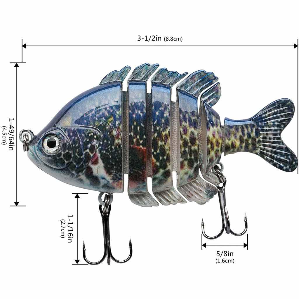 SwimPanfish Hard Swimbait 3.5in/0.85oz - Bassdash