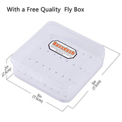 150 pcs Universal Mid-Range Streamer Fly Fishing Hooks - Bassdash
