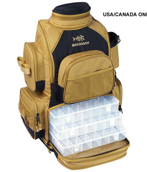 Water Resistant Fishing Tackle Backpack [3670] Tactical Bag - Bassdash