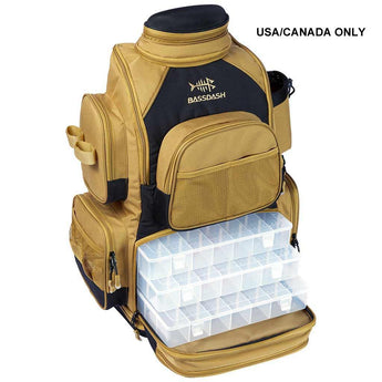bullet proof tackle bag Bassdash Waterproof Fishing Tackle Backpack Rod Holder 3670Tactical Bag