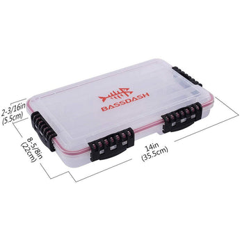 5 tackle box Waterproof 3600/3700 Utility Fishing Tackle Box