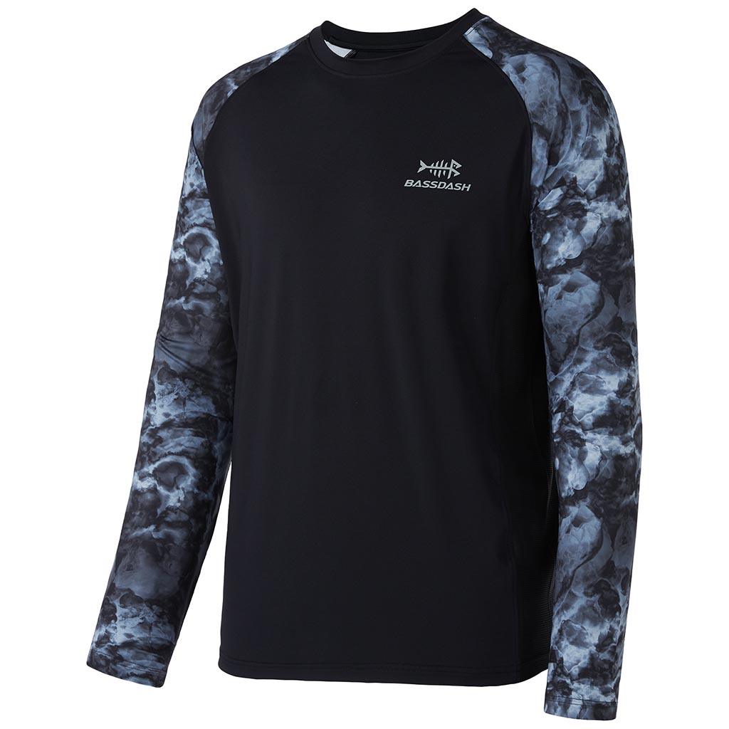 Youth SPF Camo Long Sleeve Fishing Shirt | Bassdash Fishing Carolina/Blue Camo / M