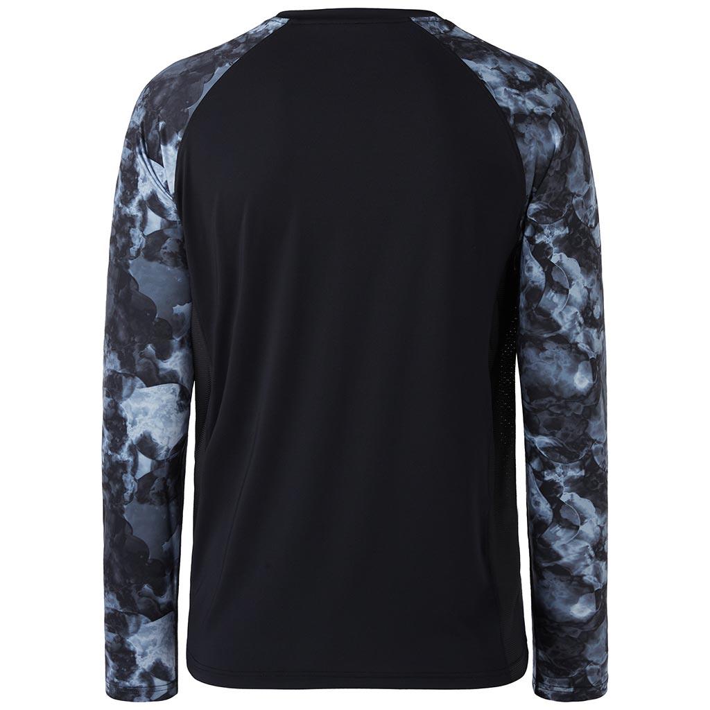 Raglan Long Sleeve Camo UPF Shirt | Bassdash Fishing White/Grey Hexagonal Scales / 3XL