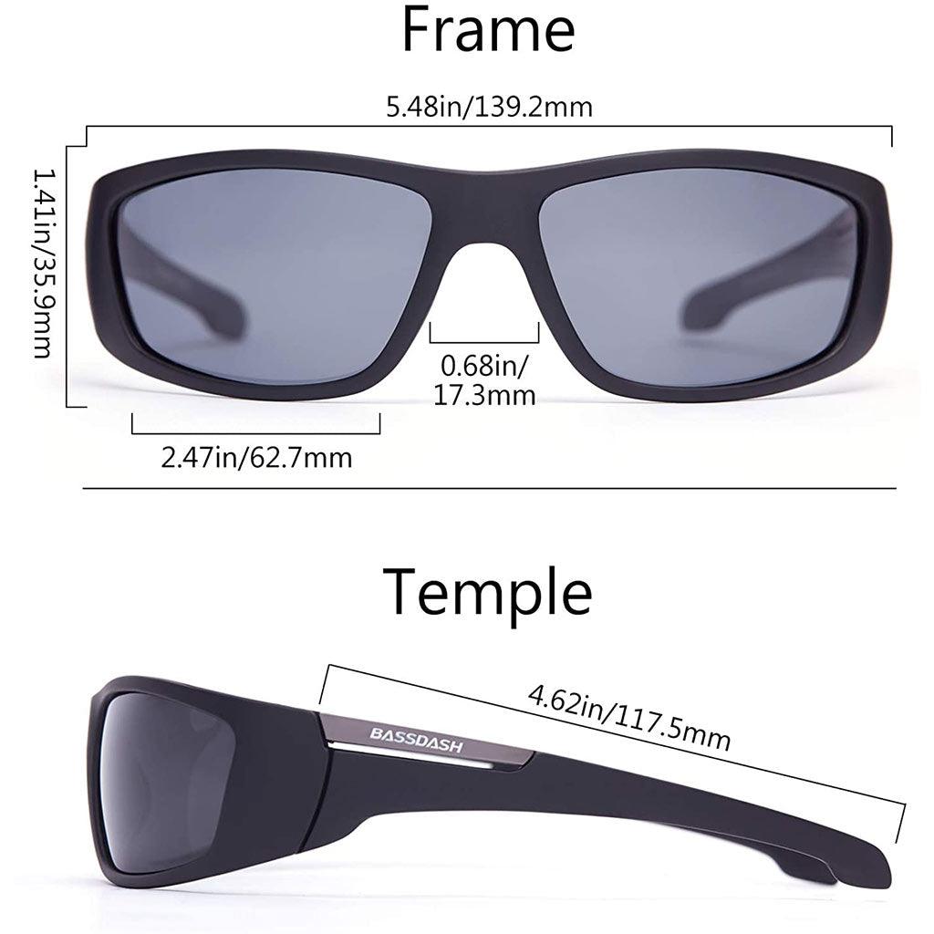 Polarized UV Protection Sport Sunglasses V02  - Bassdash
