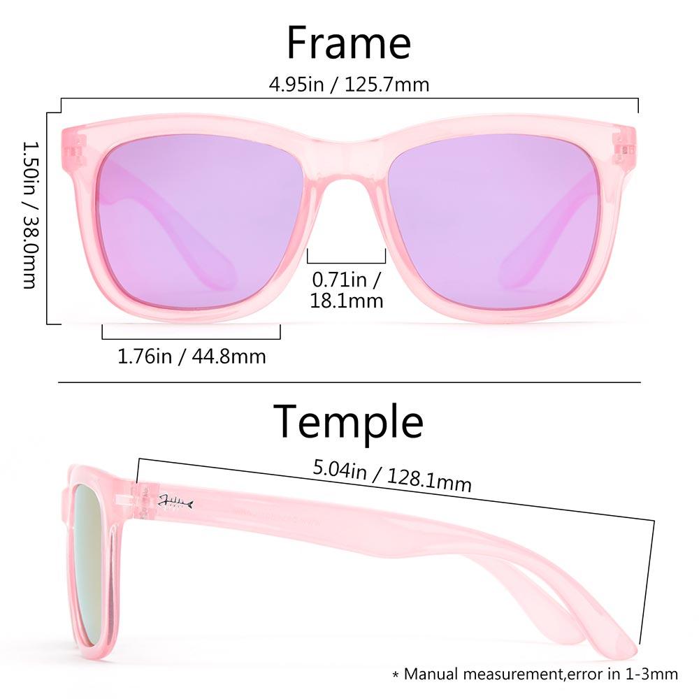 Youth&Kids Polarized UV 400 Protection Sunglasses with Adjustable Strap - Bassdash