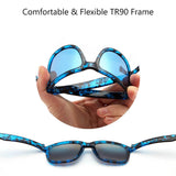 Youth&Kids Polarized UV 400 Protection Sunglasses with Adjustable Strap - Bassdash