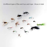 Bassdash Trout Fishing Flies Assortment 58pcs Include Dry Wet Flies Nymphs  Streamers, Fly Lure Kit with Fly Box (57 pcs Assorted Steelhead/Salmon/Trout  Flies), Dry Flies -  Canada