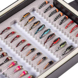 36 Pcs Fly Fishing Nymphs Kit with Waterproof Box