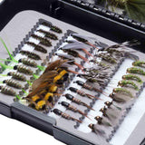 58 Pcs Fly Fishing Flies for Trout Steelhead Salmon