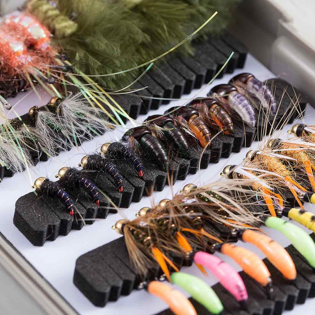 Bassdash Fly Fishing Assorted Flies Kit, Pack Of 72 Pcs Fly Lure