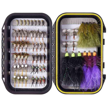 Trout Flies Steelhead Fly Fishing With Waterproof Fly Box Trout Flies Steelhead Fly Fishing With Waterproof Fly Box