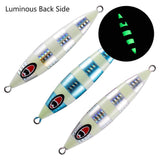 Rover 3-Pack Vertical Jigs Luminous Slow Jigging Fishing Lure