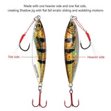 Shadow Vertical Jig Lures 40/60 Grams for Saltwater Freshwater Fishing