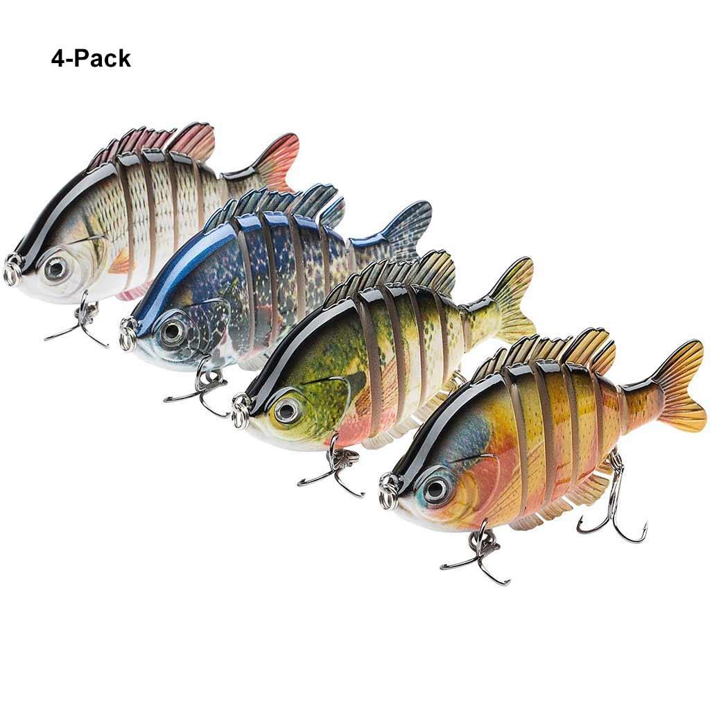 Bassdash SwimPanfish Hard Swimbaits 3.5in/0.84oz,Bass Lures, Fishing Lure