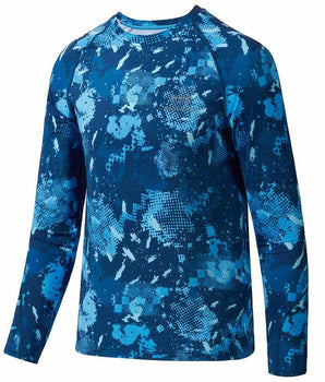 Youth UPF50+ Camo Long Sleeve Fishing Shirt FS14Y - Bassdash