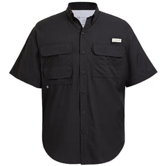 Men's UPF 50+ Short Sleeve Button Down - Bassdash
