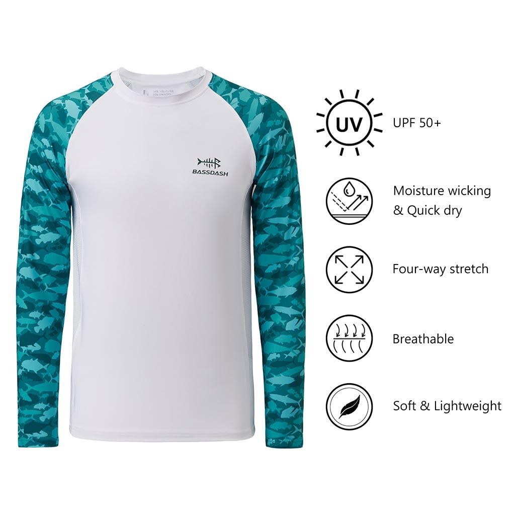 Youth SPF Camo Long Sleeve Fishing Shirt