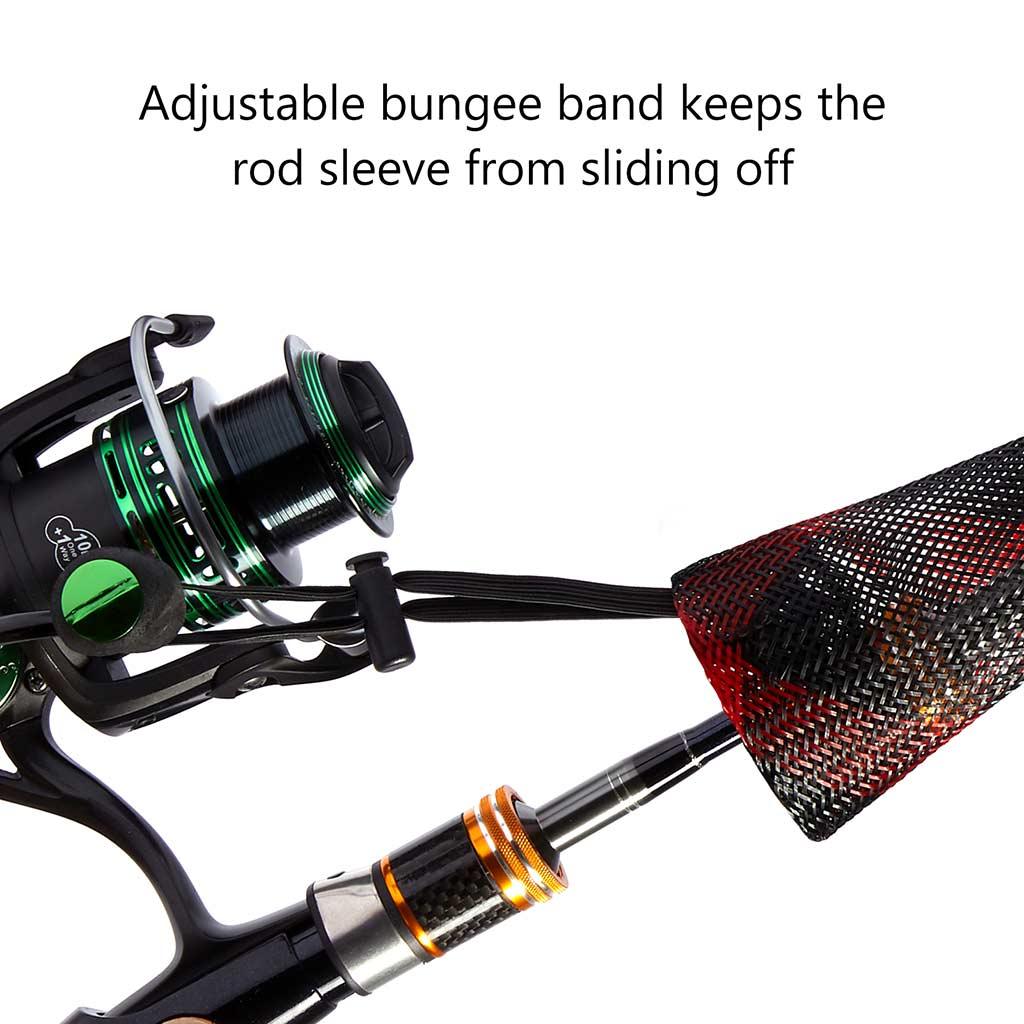 Fishing Rod Sleeves Protective Rod Socks Up to 7-1/2ft