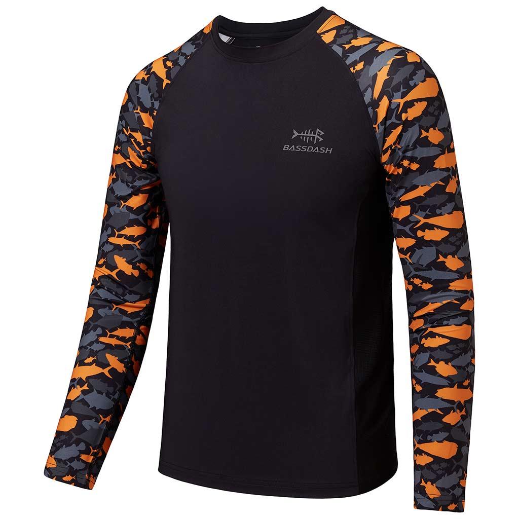 Youth UPF 50+ Camo Long Sleeve Fishing Shirt FS08Y - Bassdash