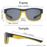 Frame – Grey & Yellow/Lens – Grey
