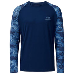 Men's UPF 50+ Camo Long Sleeve Fishing Shirt FS08M - Bassdash