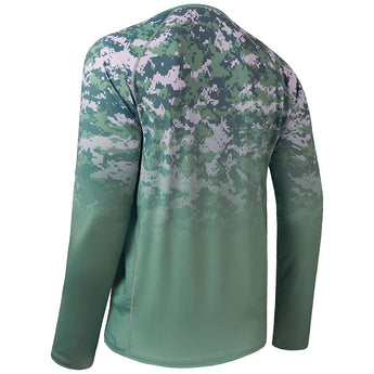 Green Digital Camo Gradient