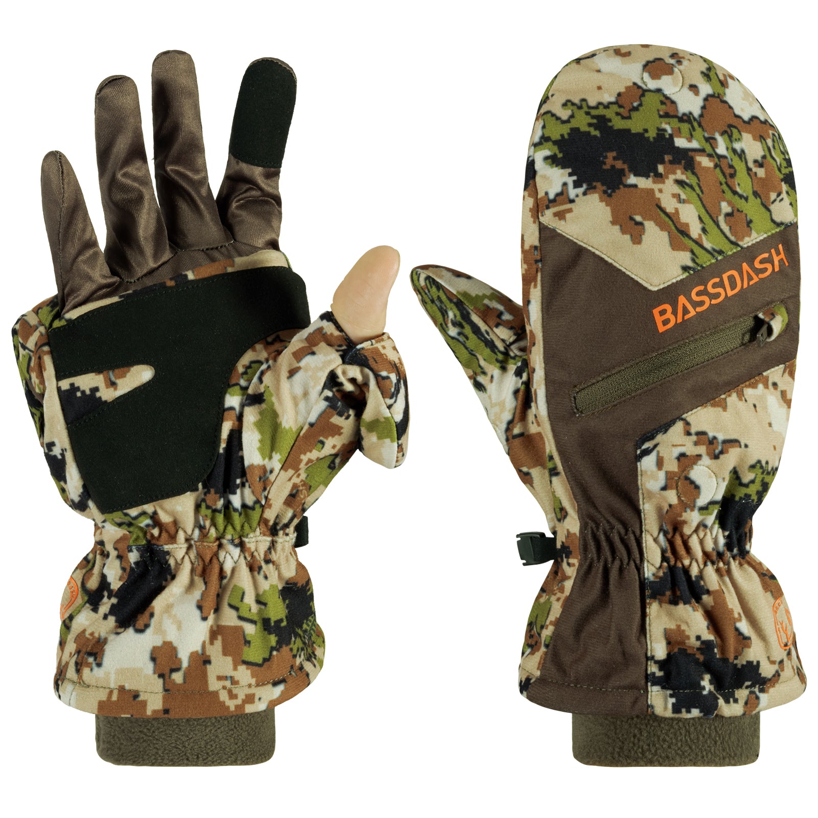 Men’s Insulated Mittens Winter Hunting Gloves HG04M