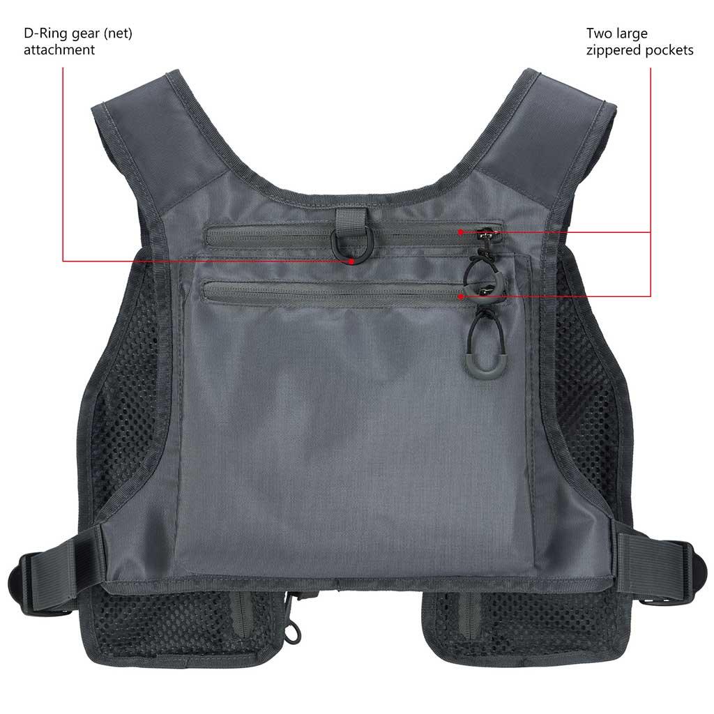 Lightweight Fly Fishing Vest Men with Multi-Pockets FV08