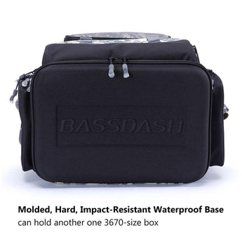 bassdash tackle bag Bassdash Waterproof Fishing Tackle Backpack Rod Holder 3670Tactical Bag