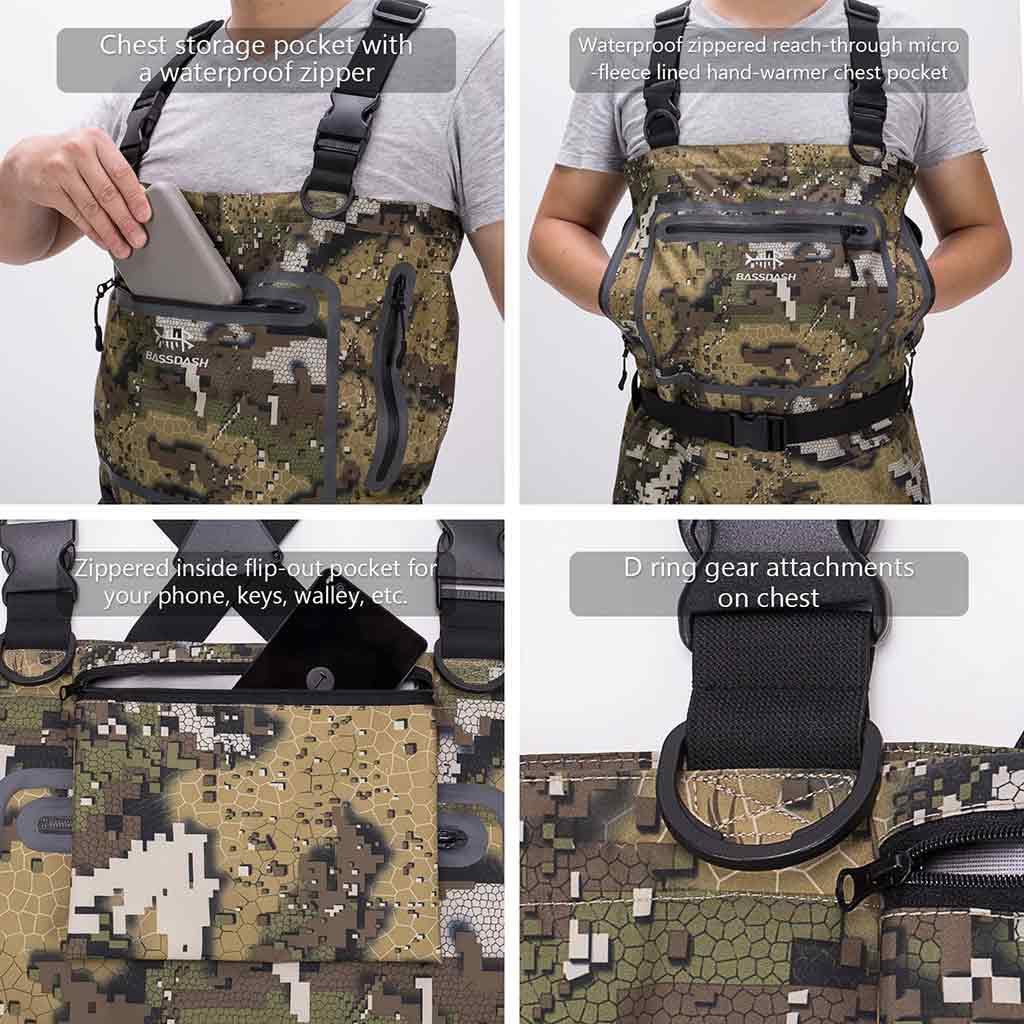 PELLOR Fishing Hunting Chest Waders Camo – Palestine