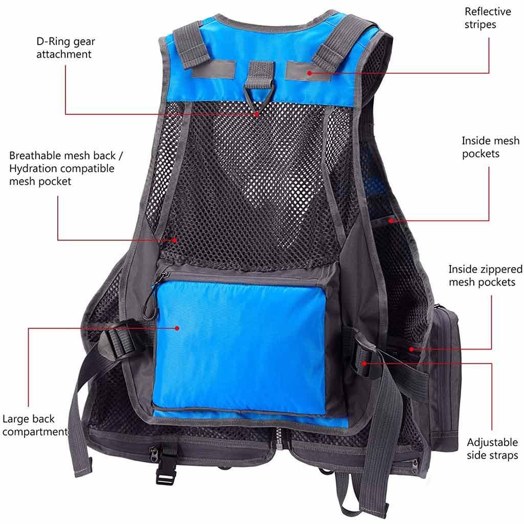 Bassdash D96 Fly Fishing Vest Tactical Chest Pack for Men Women Adjust –  The Rucksack Revolution