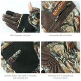 Men’s Insulated Mittens Winter Hunting Gloves HG04M