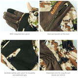 Men’s Insulated Mittens Winter Hunting Gloves HG04M