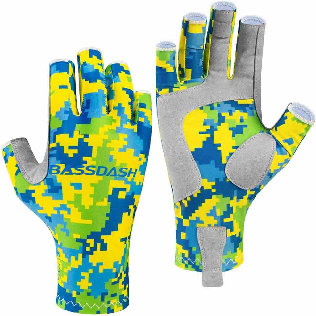 FAISOX Fishing Gloves for Men Women Gifts UPF50 Sun UV India