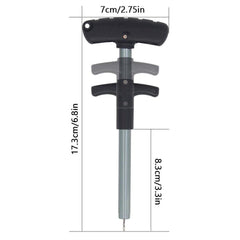 Portable Fishing Hook Remover Aluminum Hook Disgorger - Bassdash