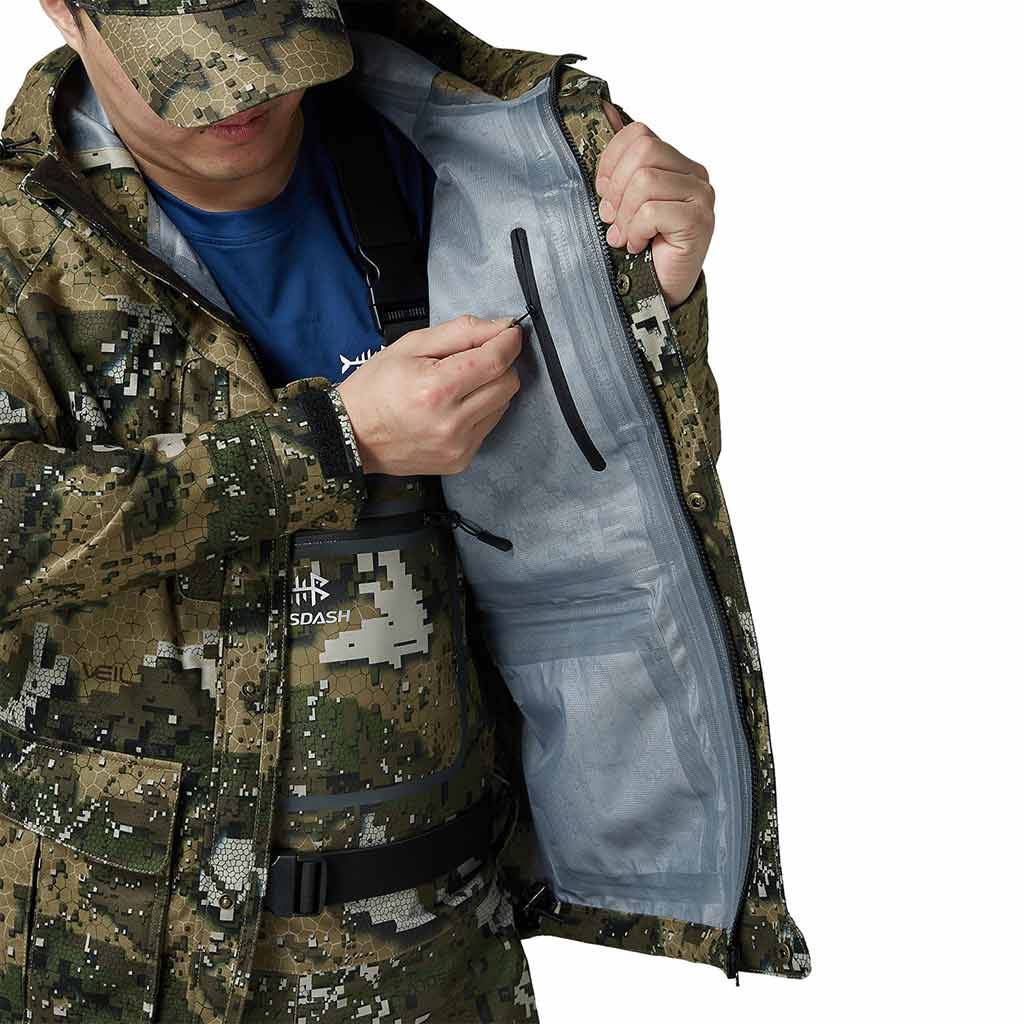 Men's Walker Breathable Waterproof Hunting Fishing Jacket