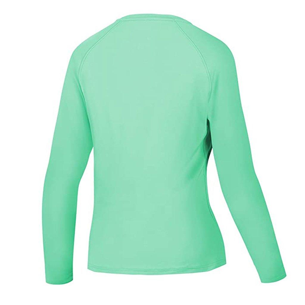 Women’s UPF 50+ Long Sleeve Fishing Shirts FS21W, Mint / Small