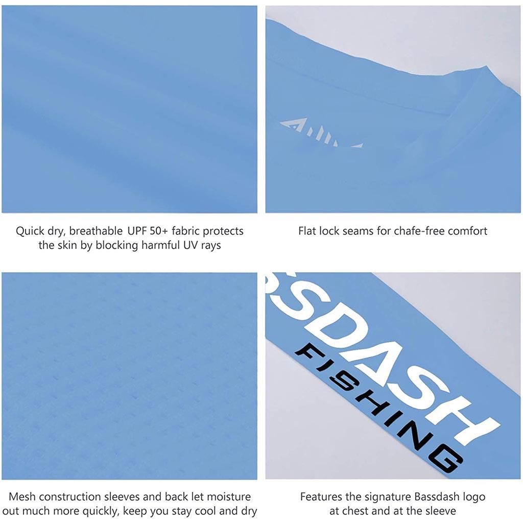 Bassdash Boys' Fishing 🎣 Shirts with Enhanced Performance…