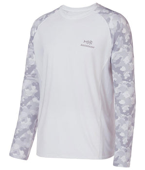 Men's UPF 50+ Camo Long Sleeve Fishing Shirt FS08M - Bassdash