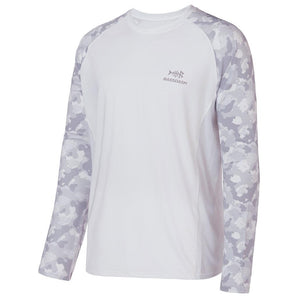 Men's UPF 50+ Camo Long Sleeve Fishing Shirt FS08M - Bassdash