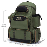 Water Resistant Tackle Backpack [3600] Tactical Bag - Bassdash