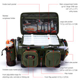 Fishing Tackle Shoulder Bag with Hard Molded Bottom FP05