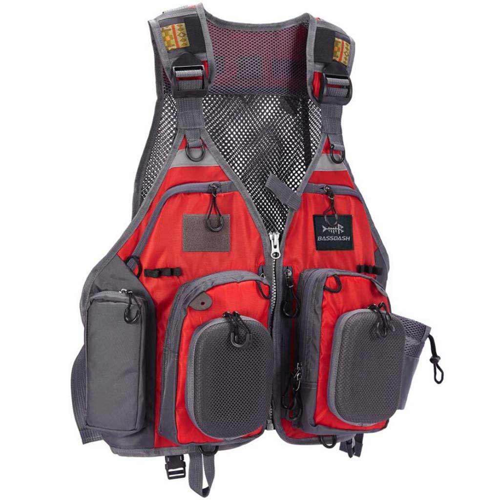 Bassdash Fishing Vest With Pocket For Men and Women