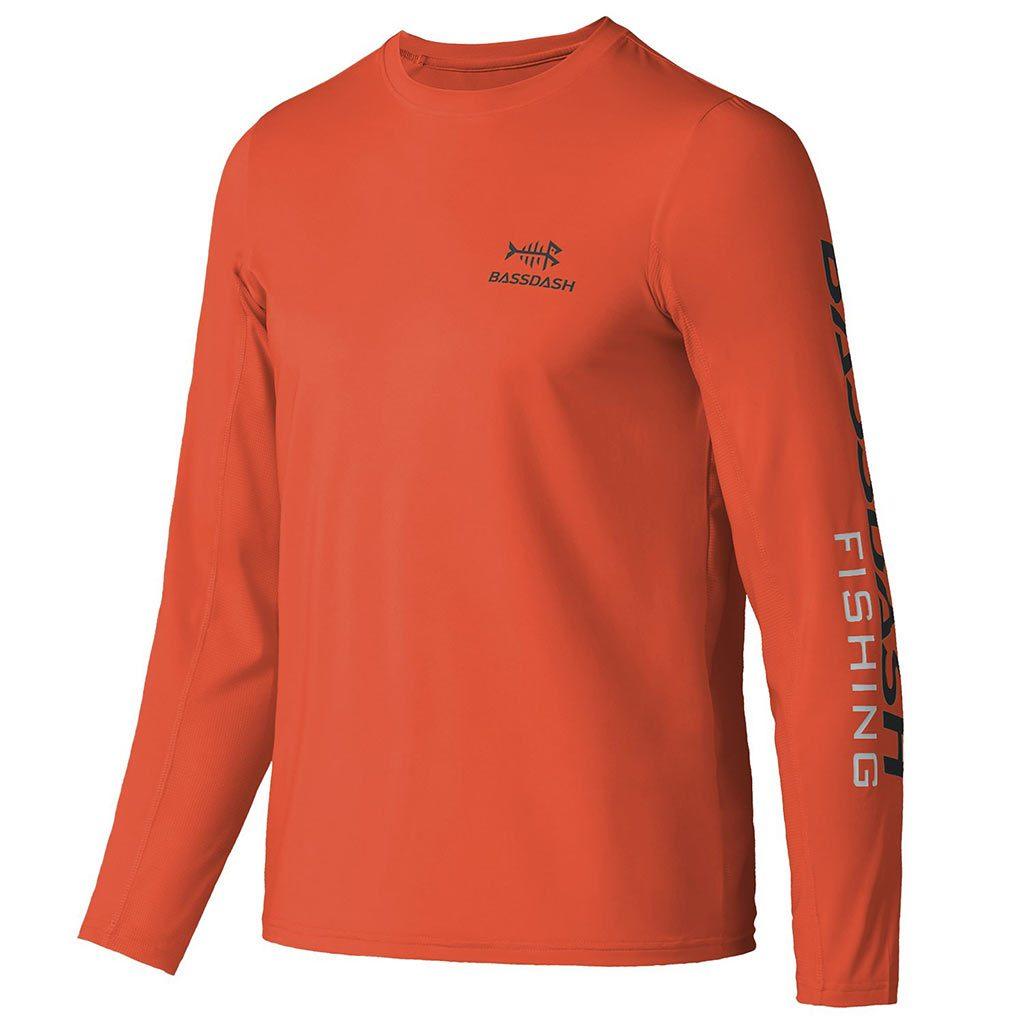 Bassdash UPF 50+ Youth Fishing Shirt Long Sleeve Performance UV